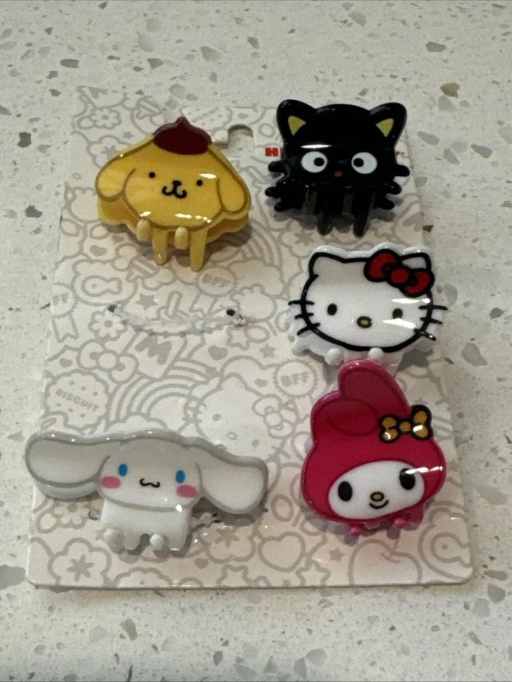 Hello Kitty And Friends Hair Clips And Scrunchi